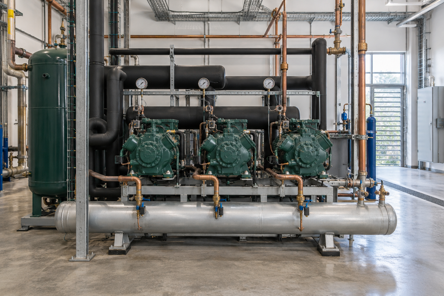 Imatge il·lustrativa d’una sala de refrigeració industrial